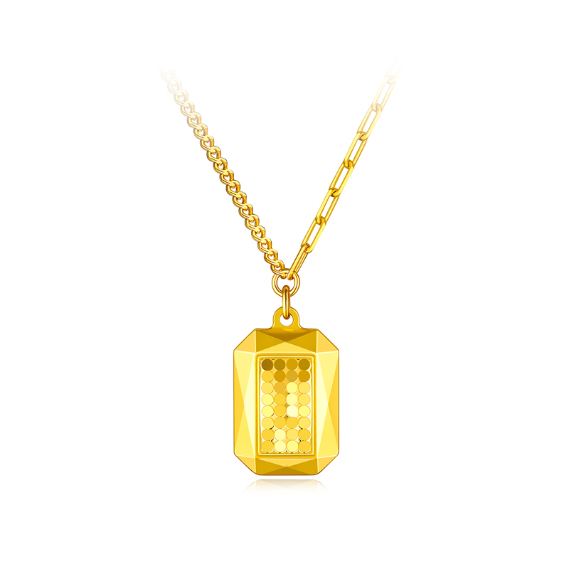 六福珠寶黃金頸鏈 - "金鱗公主"足金頸鏈