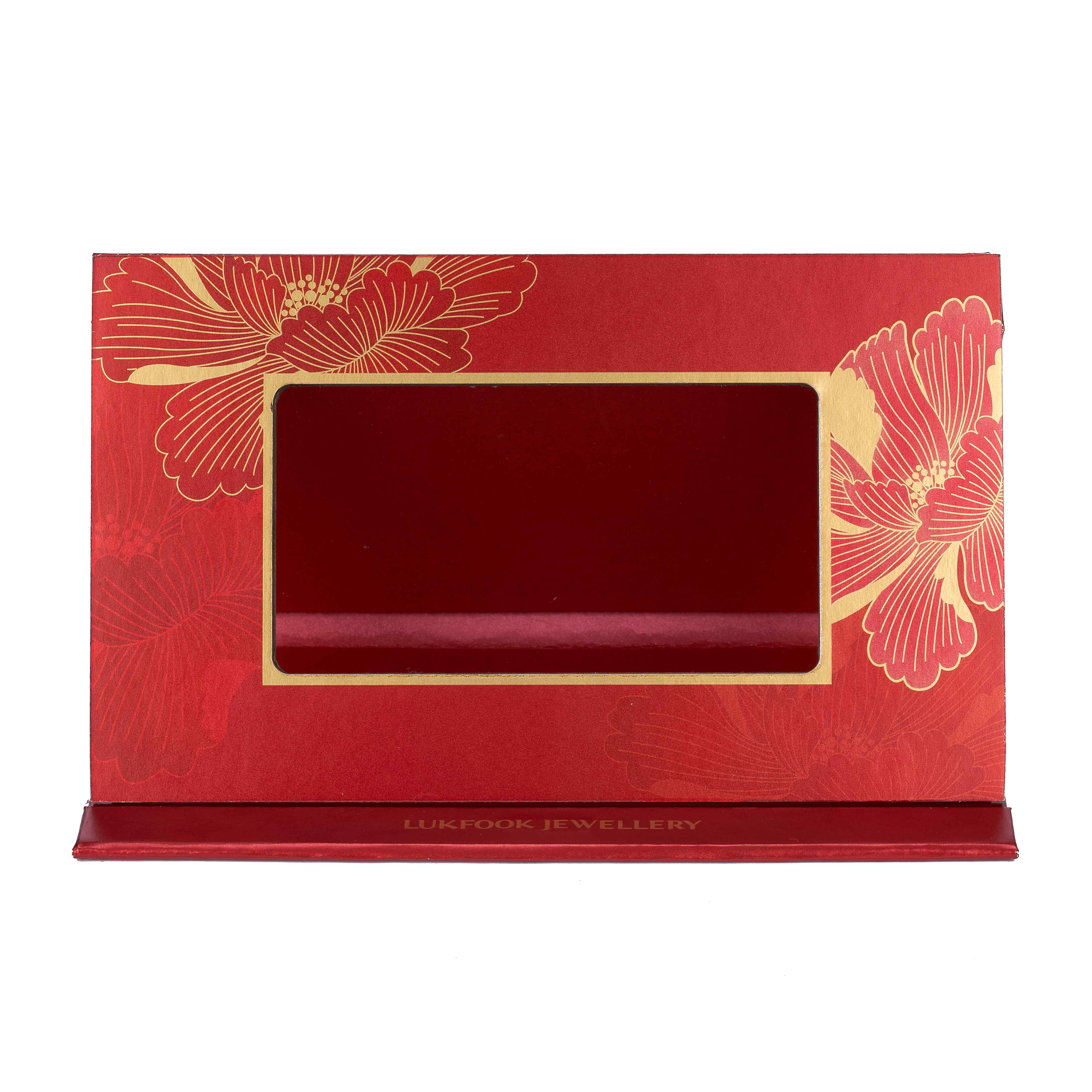 六福珠寶黃金工藝品 - 卡通小牛999.9黃金利是