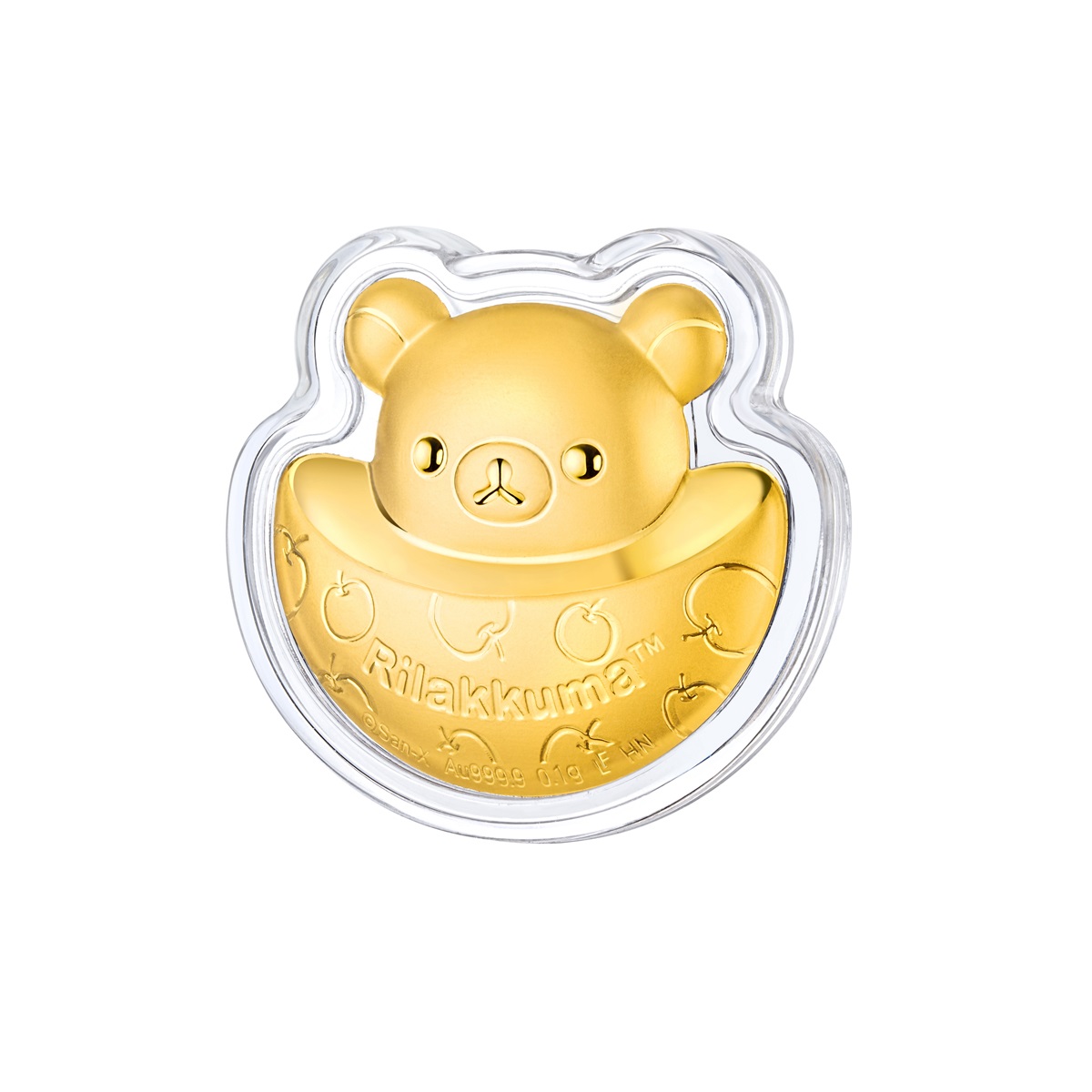 六福珠寶黃金工藝品 - "金元寶"999.9黃金多功能工藝品