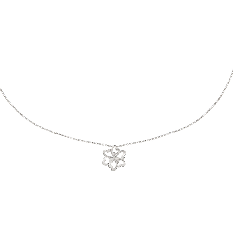 六福珠寶鉑金頸鏈 - 【LISTING CLOSED】"玲瓏心花"950鉑金頸鏈