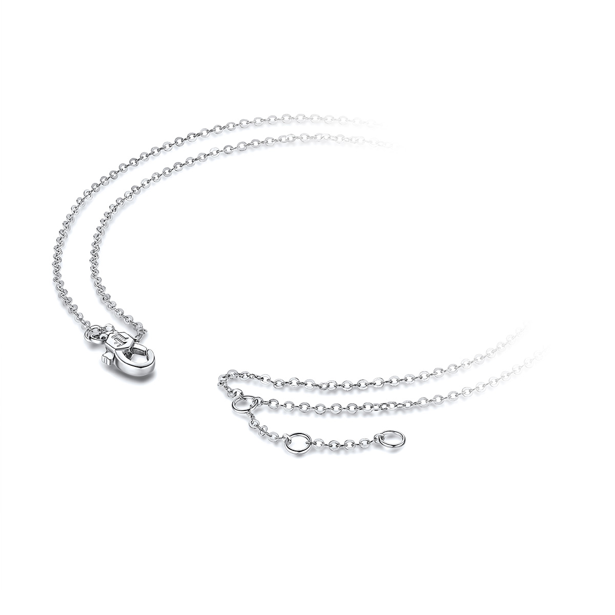 六福珠寶鉑金手鏈 - 【LISTING CLOSED】"雅致花語"950鉑金琺瑯手鏈