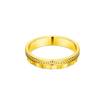 六福珠寶黃金戒指 - "真愛光環"黃金戒指(女戒)