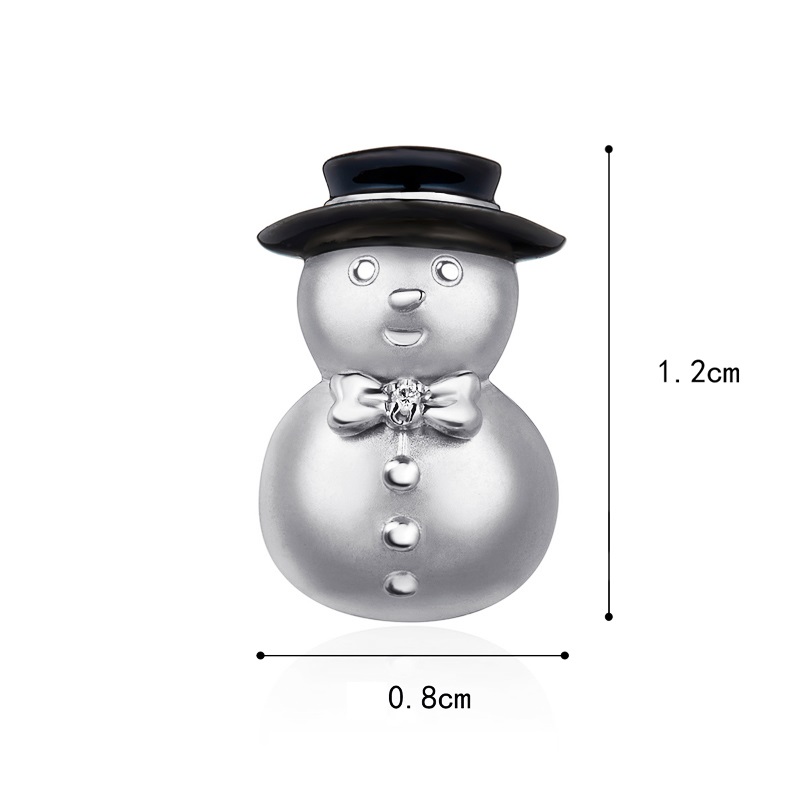 六福珠寶18K金串飾 - 【LISTING CLOSED】"雪人"18K金(白色)鑽石串飾