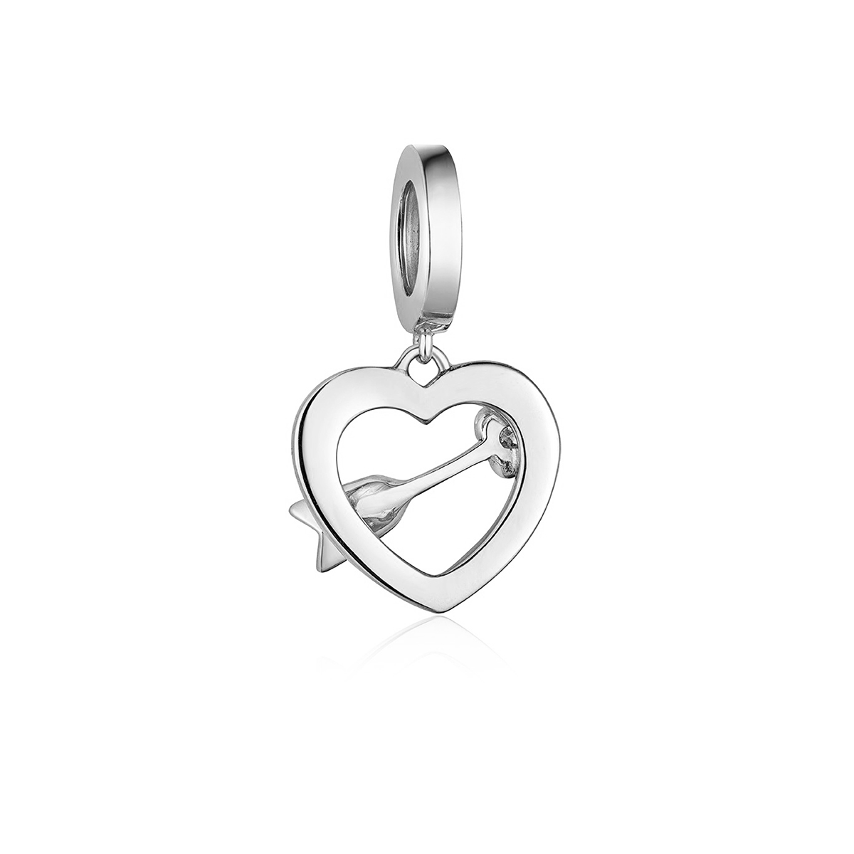 六福珠寶18K金串飾 - "愛神之箭"18K金鑽石串飾–多色選擇