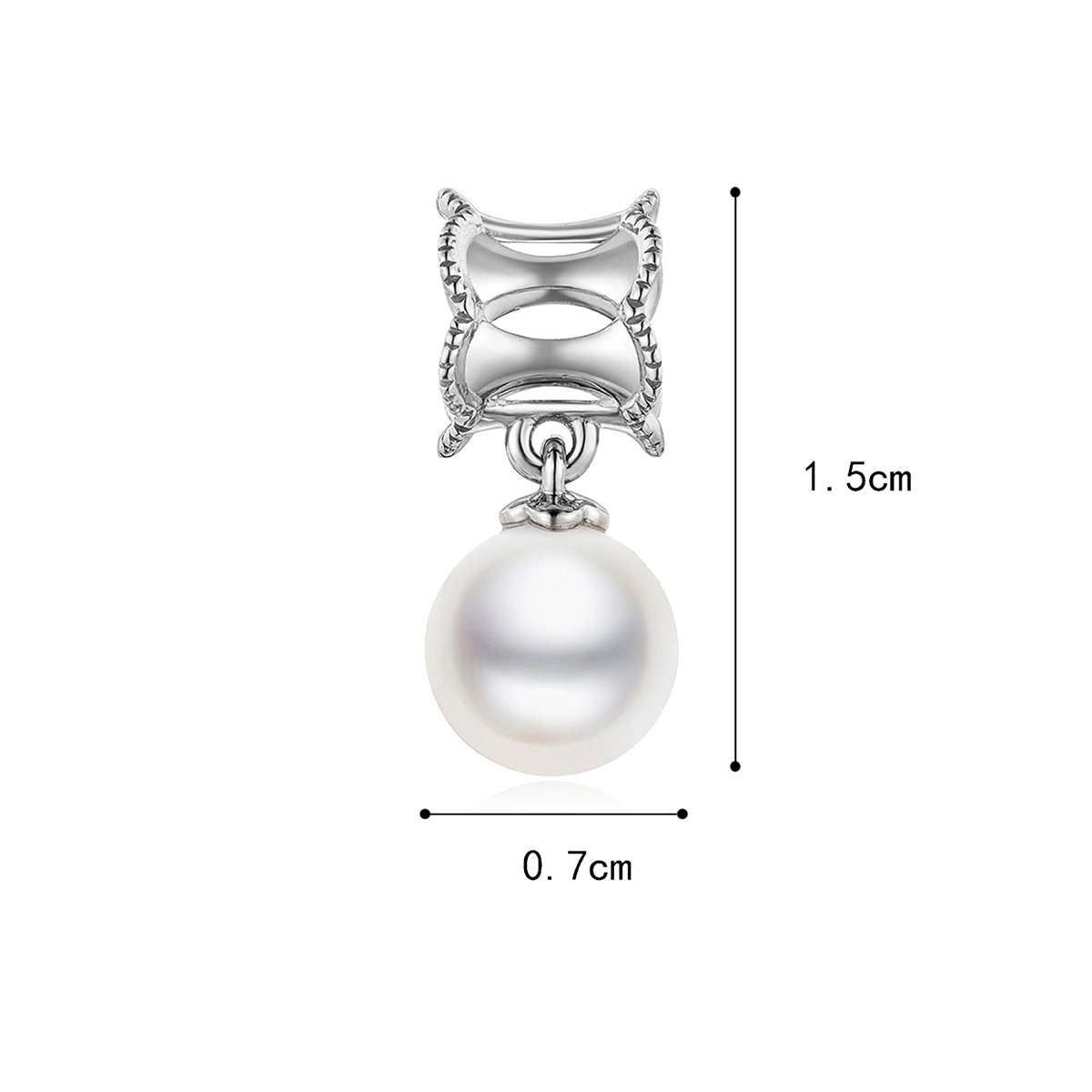 六福珠寶18K金串饰 - "俏丽明珠"18K金珍珠串饰–多色选择