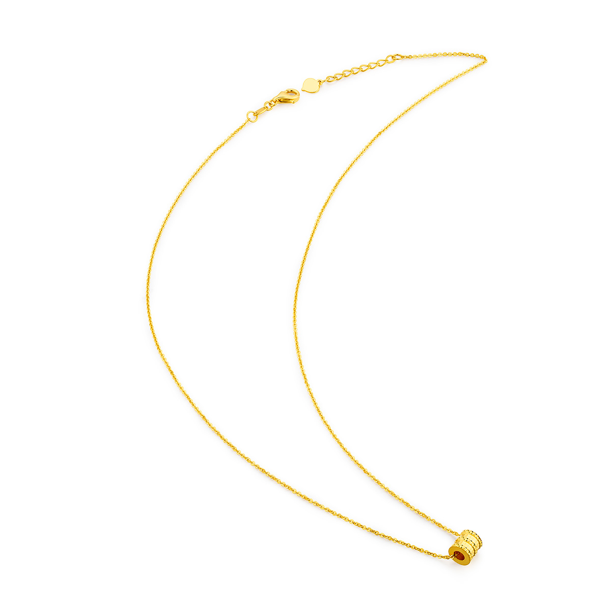 六福珠寶黃金頸鏈 - “小蠻腰”990黃金頸鏈