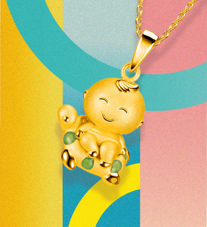 六福珠寶編輯推介 : 最具心思的BB禮物如何挑選送給小朋友的金飾