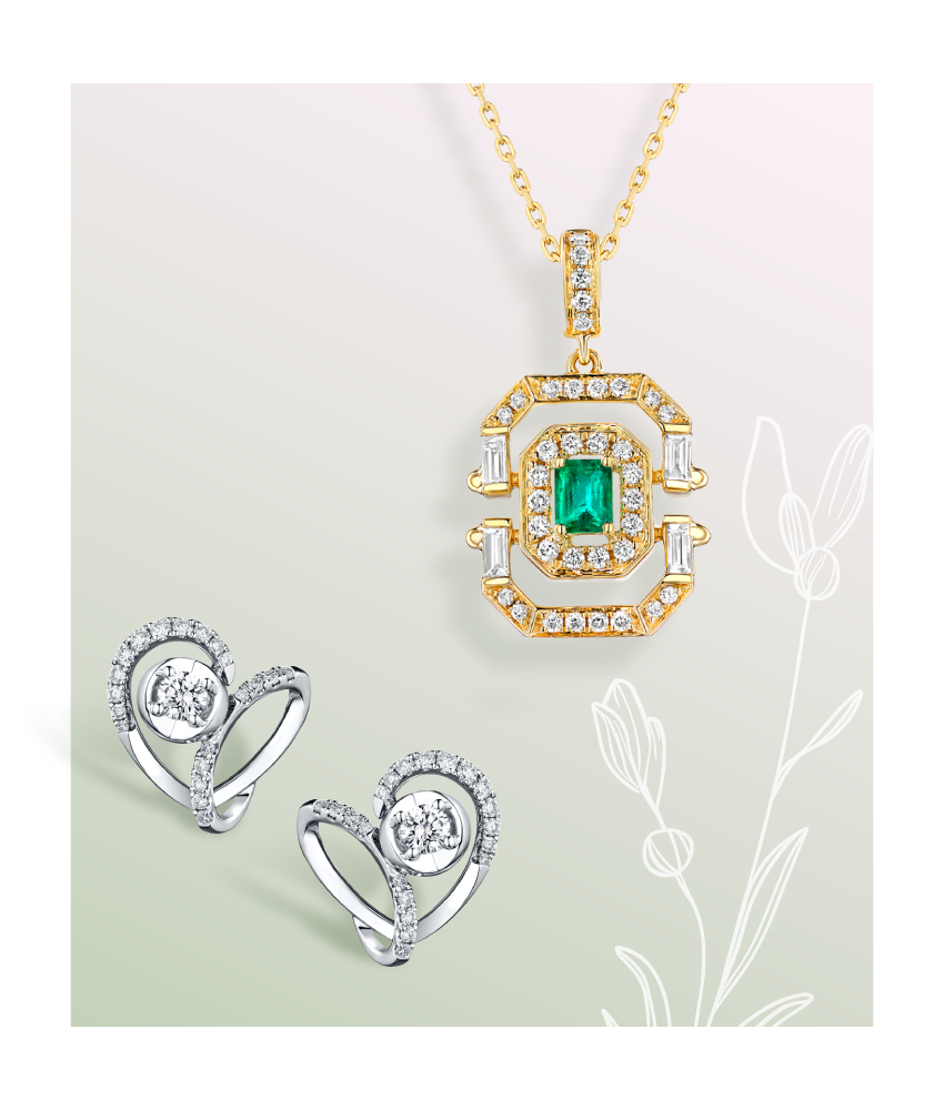 六福珠寶編輯推介 - 愛美型媽媽：鑽石與寶石相互輝映 綻放屬於媽媽的耀眼光芒