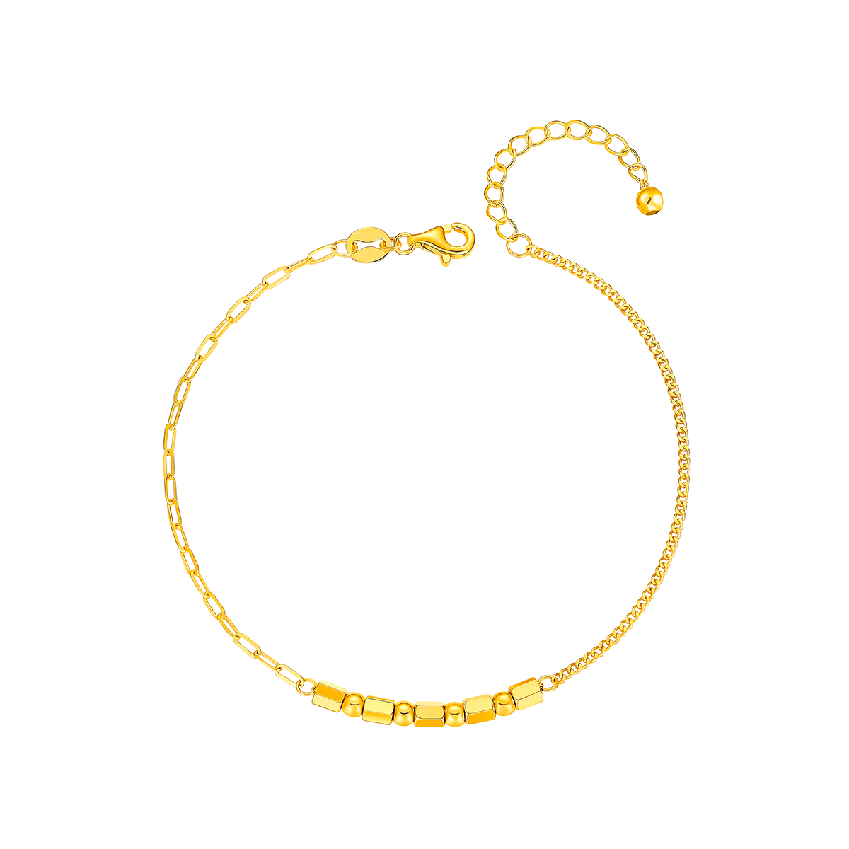 $t('六福珠寶')黃金手鏈 - 【LISTING CLOSED】"小幸圓"990黃金手鏈