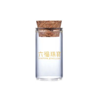 六福珠寶黃金金豆子 - “瓢蟲”999.9黃金(1克)–附送木塞玻璃瓶