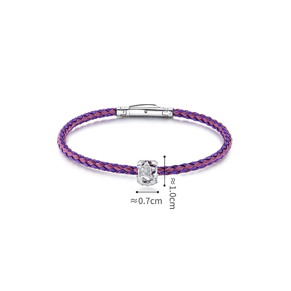 六福珠寶18K金串飾 - 【LISTING CLOSED】"閃星"18K金鑽石串飾-多色選擇