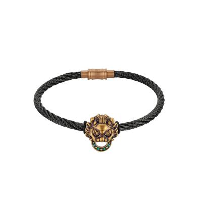 六福珠寶黃金串飾 - “金椒瑞環”999足金串飾連手繩(電鍍分色)