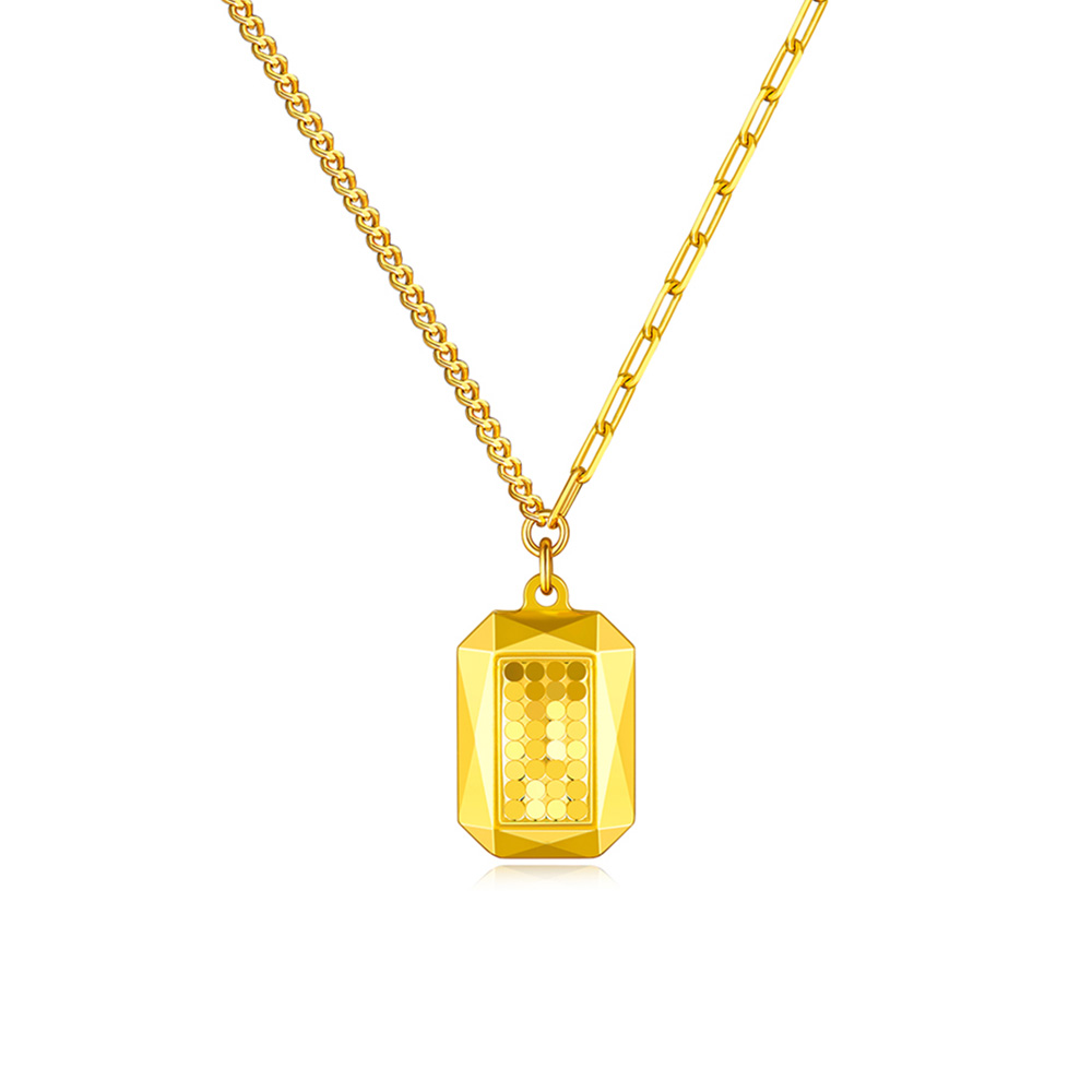 六福珠寶黃金頸鏈 - "金鱗公主"999足金頸鏈