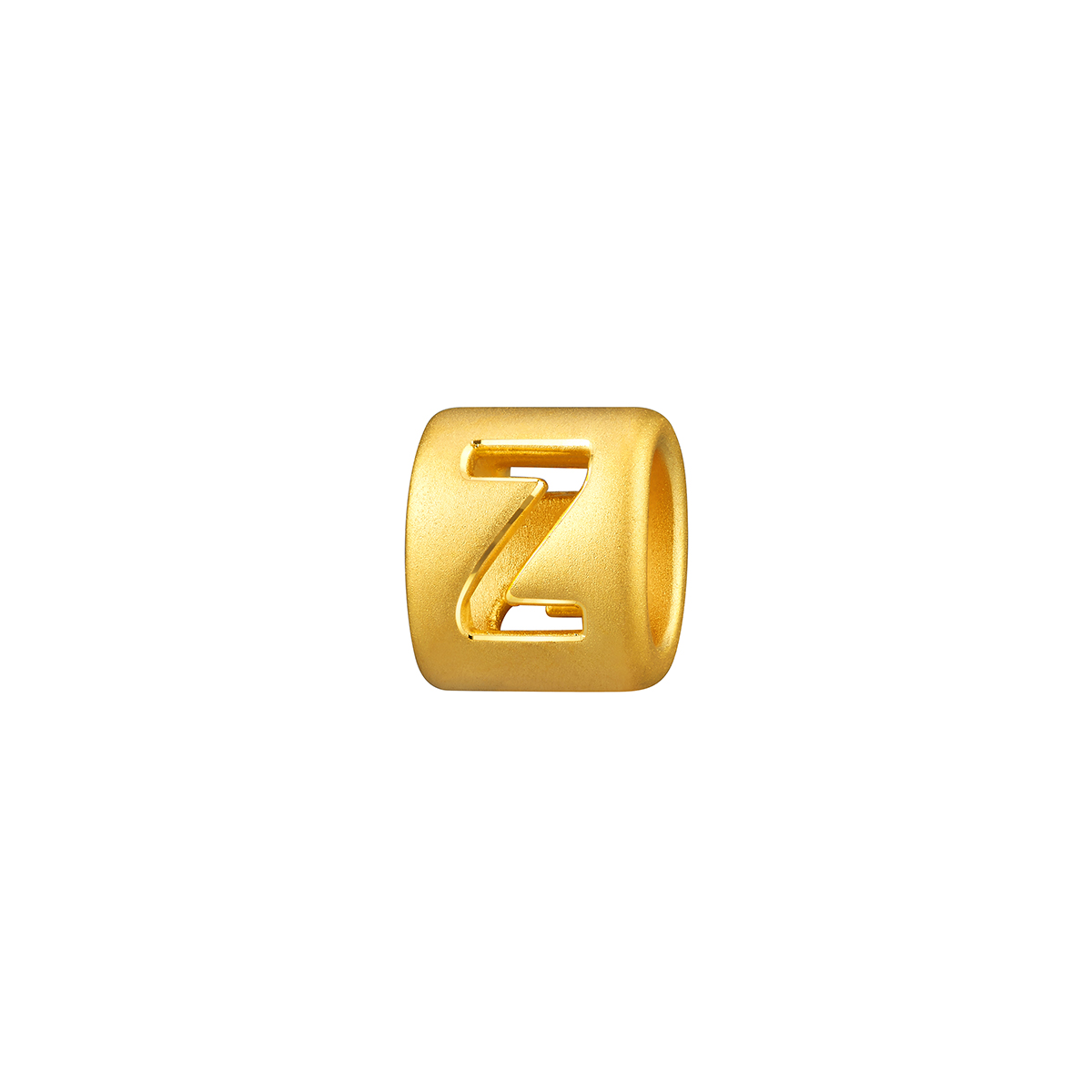 六福珠寶黃金串飾 - “Z”英文字母999足金串飾