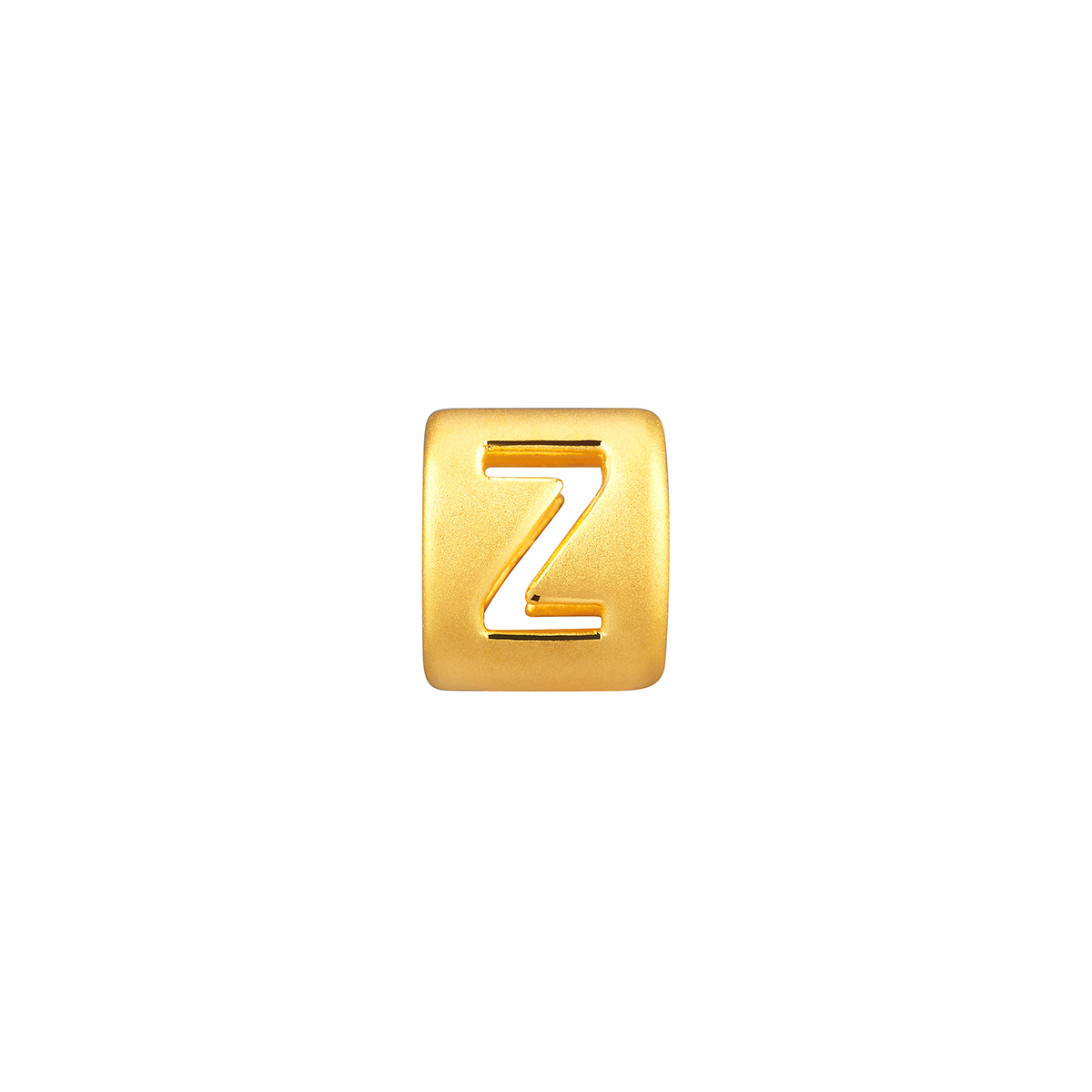 六福珠寶黃金串飾 - “Z”英文字母999足金串飾