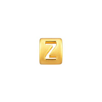 六福珠寶黃金串飾 - “Z”英文字母999足金串飾