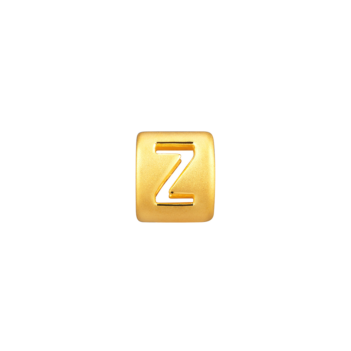 六福珠寶黃金串飾 - “Z”英文字母999足金串飾