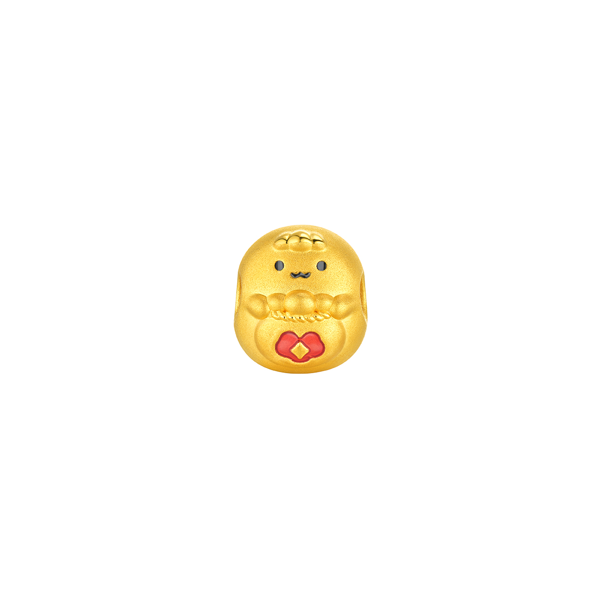 六福珠寶黃金串飾 - 「棗」日享福999足金串飾(趣味Max版)