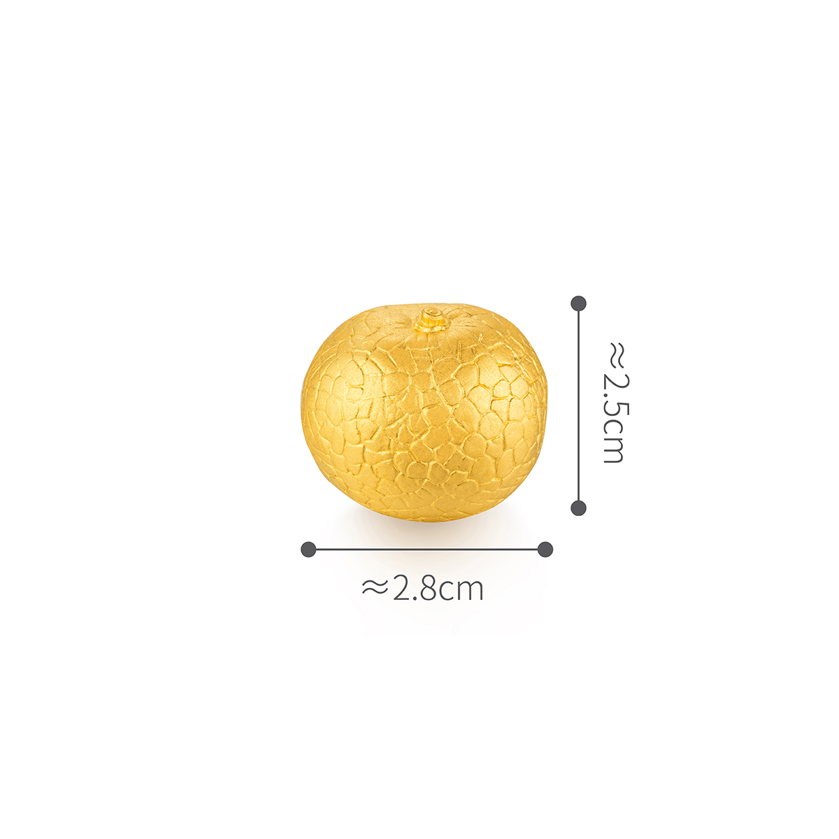 六福珠寶黃金擺件 - "早生貴子"999足金工藝品套裝