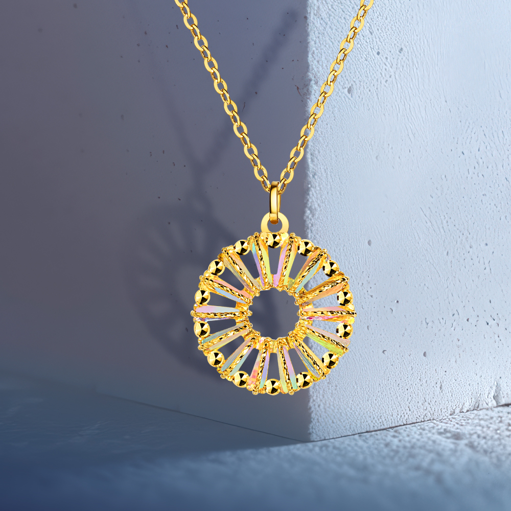 六福網店限定冰鑽光影金系列優惠