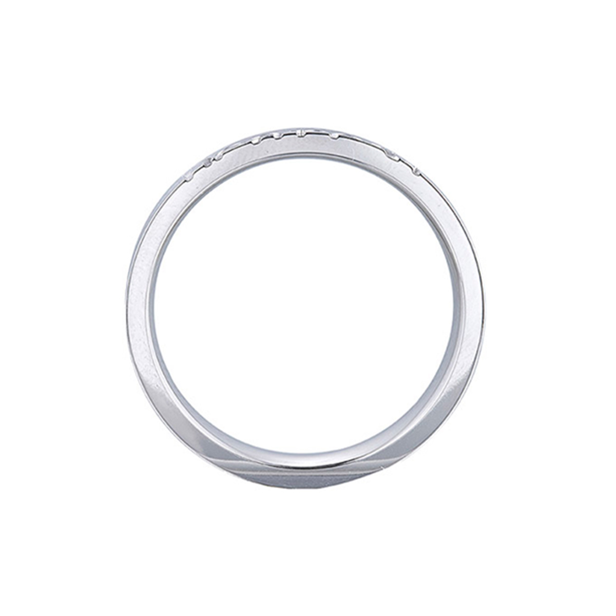 六福珠寶18K金對戒 - 【LISTING CLOSED】"十指緊扣-Dearest"18K金鑽石對戒(男戒)–多色選擇