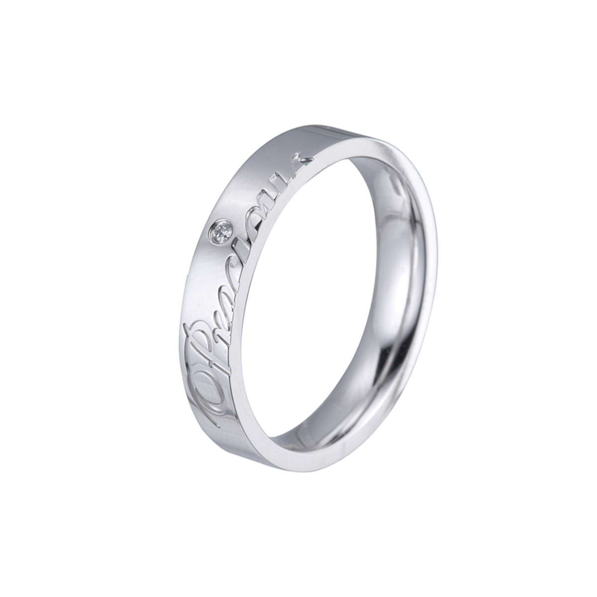 六福珠寶18K金對戒 - 【LISTING CLOSED】"十指緊扣-Dearest"18K金鑽石對戒(男戒)–多色選擇