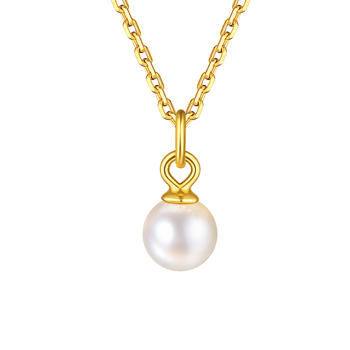 六福珠寶黃金吊墜 - "真愛魚尾"999足金吊墜