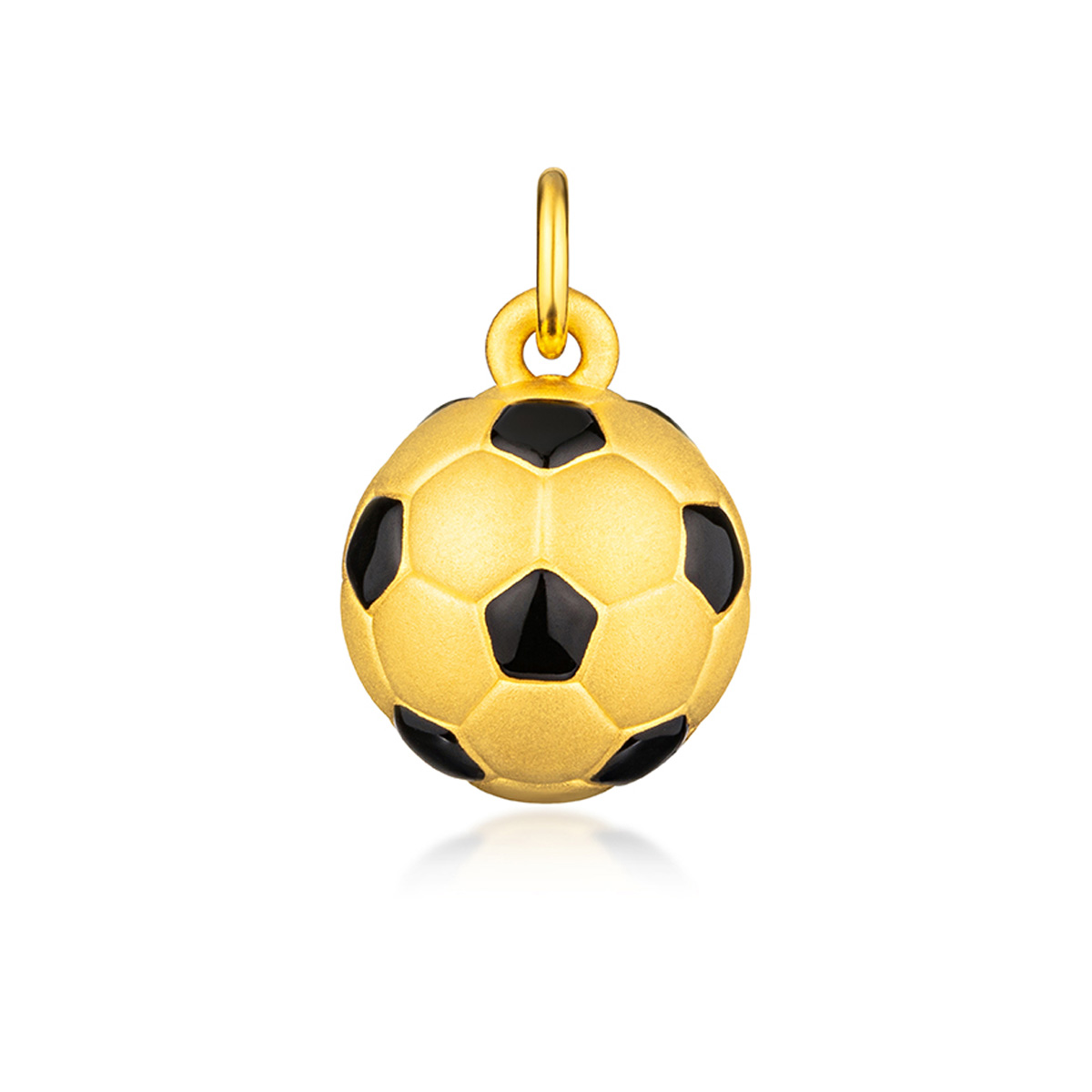 六福珠寶黃金吊墜 - 【LISTING CLOSED】世界盃足球造型999足金吊墜