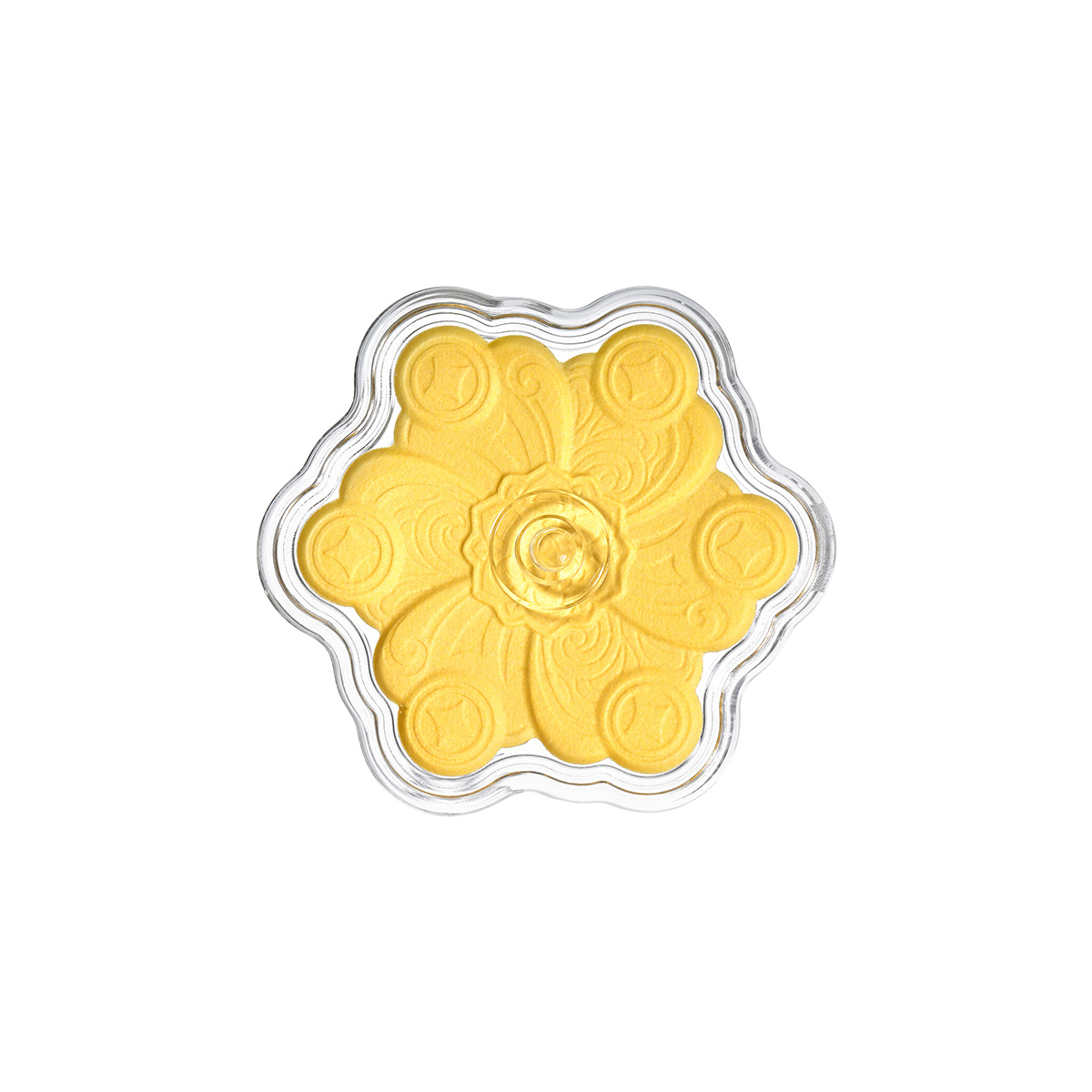 六福珠寶黃金工藝品 - “運轉墩墩馬”999.9黃金工藝品