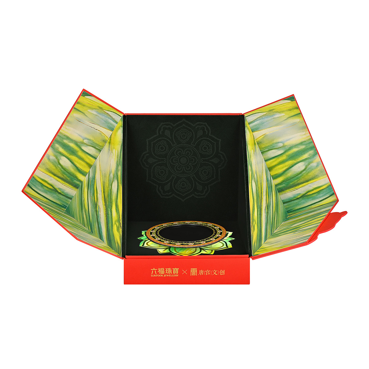 六福珠寶黃金工藝品 - “運轉墩墩馬”999.9黃金工藝品