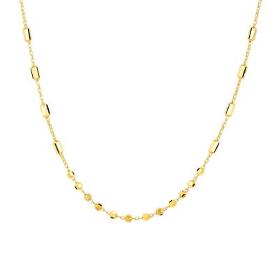 六福珠寶黃金頸鏈 - "閃耀"999足金頸鏈