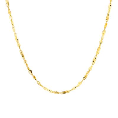 六福珠寶黃金頸鏈 - "繁星"999足金頸鏈