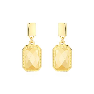 六福珠寶黃金耳環 - "珠光寶氣"999足金耳環