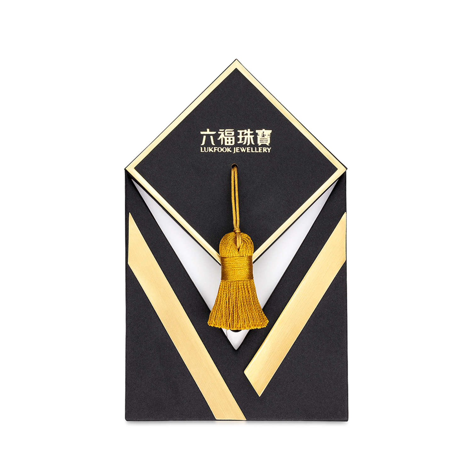 六福珠寶黃金工藝品 - “畢業證書”999.9黃金工藝品連四方帽專屬包裝