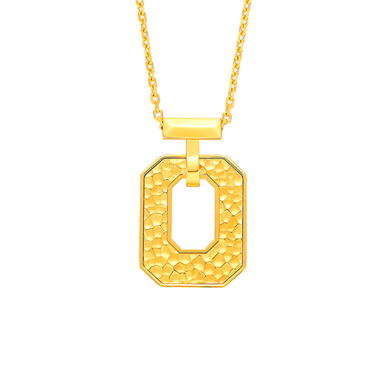 $t('六福珠寶')黃金頸鏈 - "幽香小瓶"990黃金頸鏈