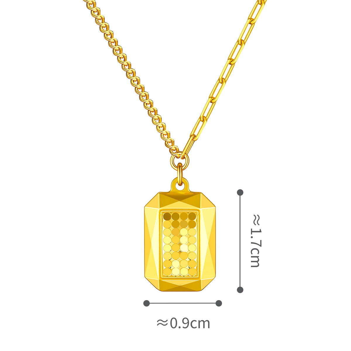 六福珠寶黃金頸鏈 - "金鱗公主"999足金頸鏈