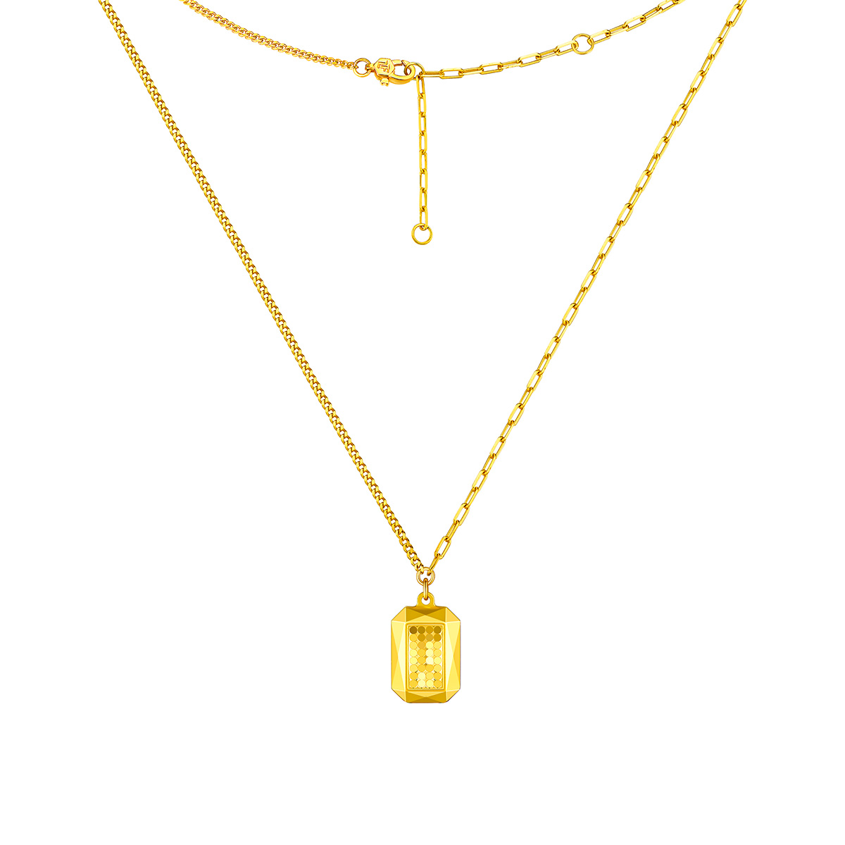 六福珠寶黃金頸鏈 - "金鱗公主"999足金頸鏈