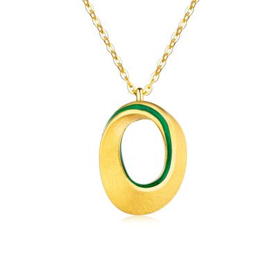 六福珠寶黃金頸鏈 - "愛•無止境"999足金頸鏈