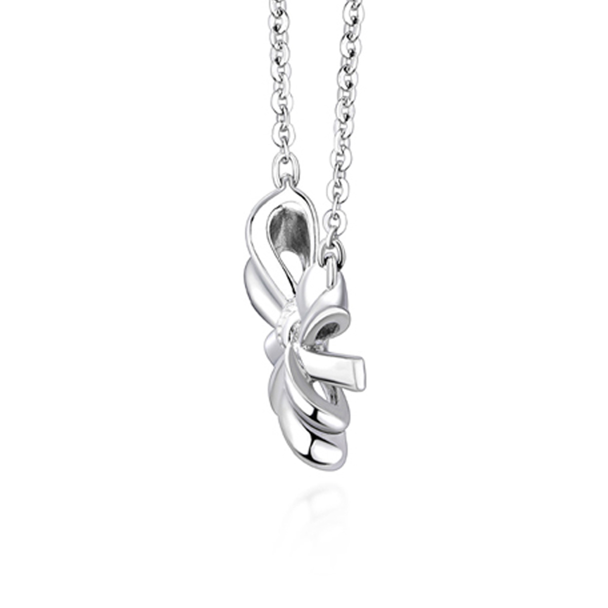 六福珠寶鉑金頸鏈 - "結•愛"950鉑金頸鏈