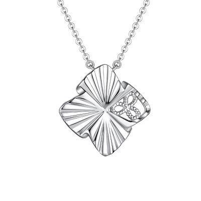 六福珠寶鉑金頸鏈 - "幸運同行"950鉑金頸鏈