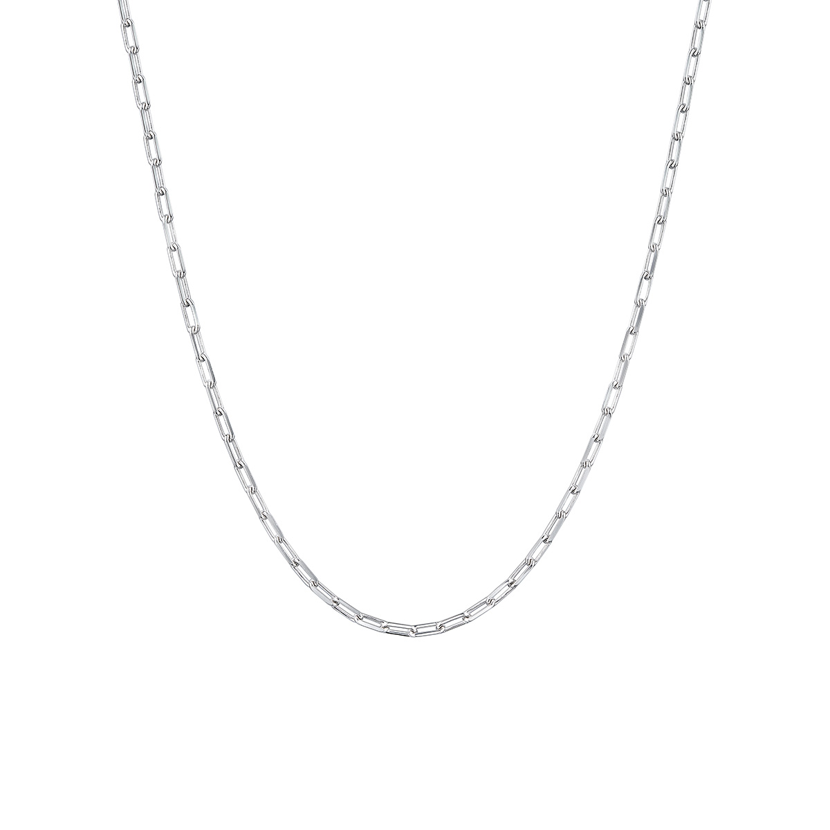 六福珠寶鉑金頸鏈 - 950鉑金頸鏈(細款)