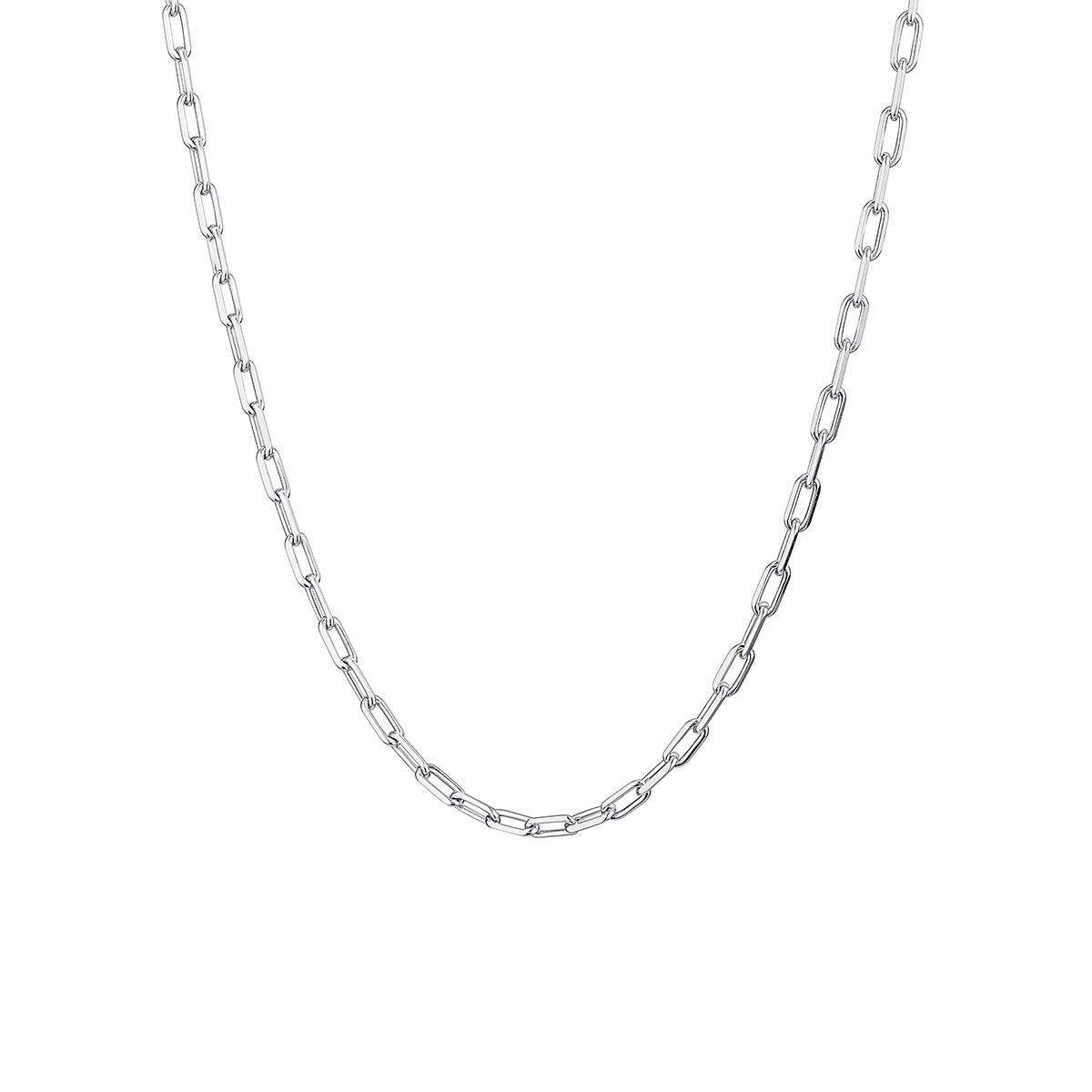 六福珠寶鉑金頸鏈 - 950鉑金頸鏈(細款)