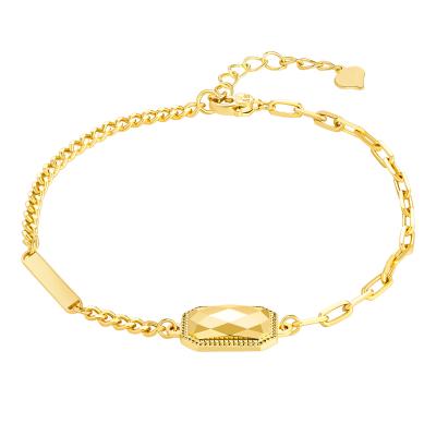 六福珠寶黃金手鏈 - "珠光寶氣"999足金手鏈