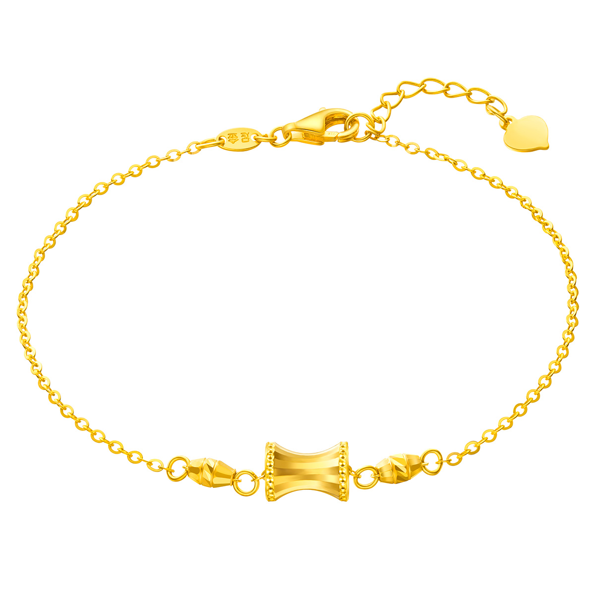 $t('六福珠寶')黃金手鏈 - 【LISTING CLOSED】"小蠻腰"990黃金手鏈