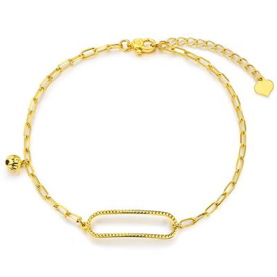 六福珠寶undefined - "緣扣"990黃金手鏈