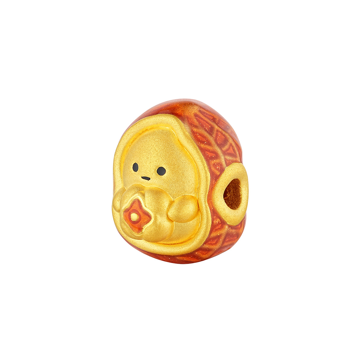 六福珠寶黃金手鏈 - 好事「花生」999足金水晶手鏈