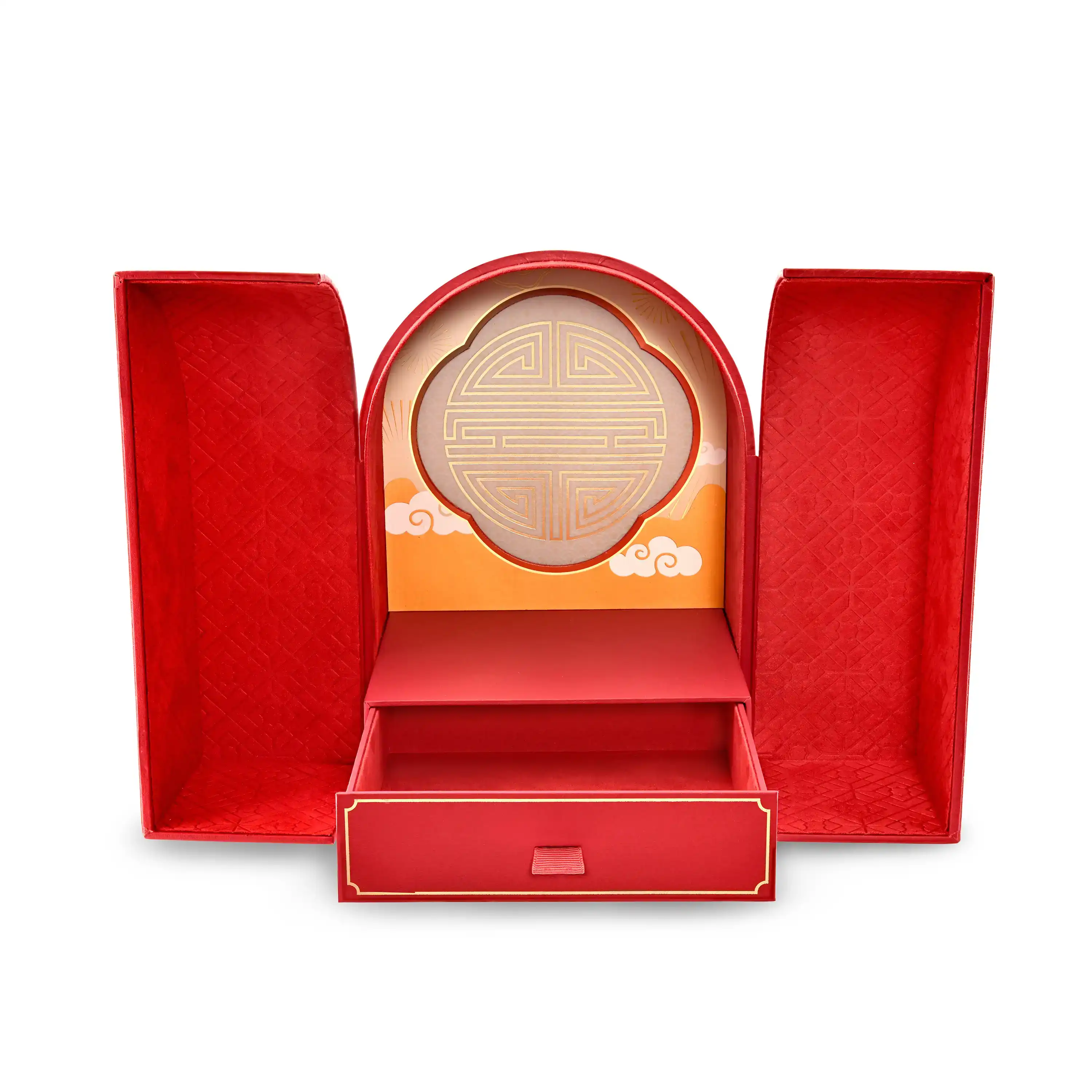 六福珠寶黃金工藝品 - “接福醒獅”999.9黃金工藝品