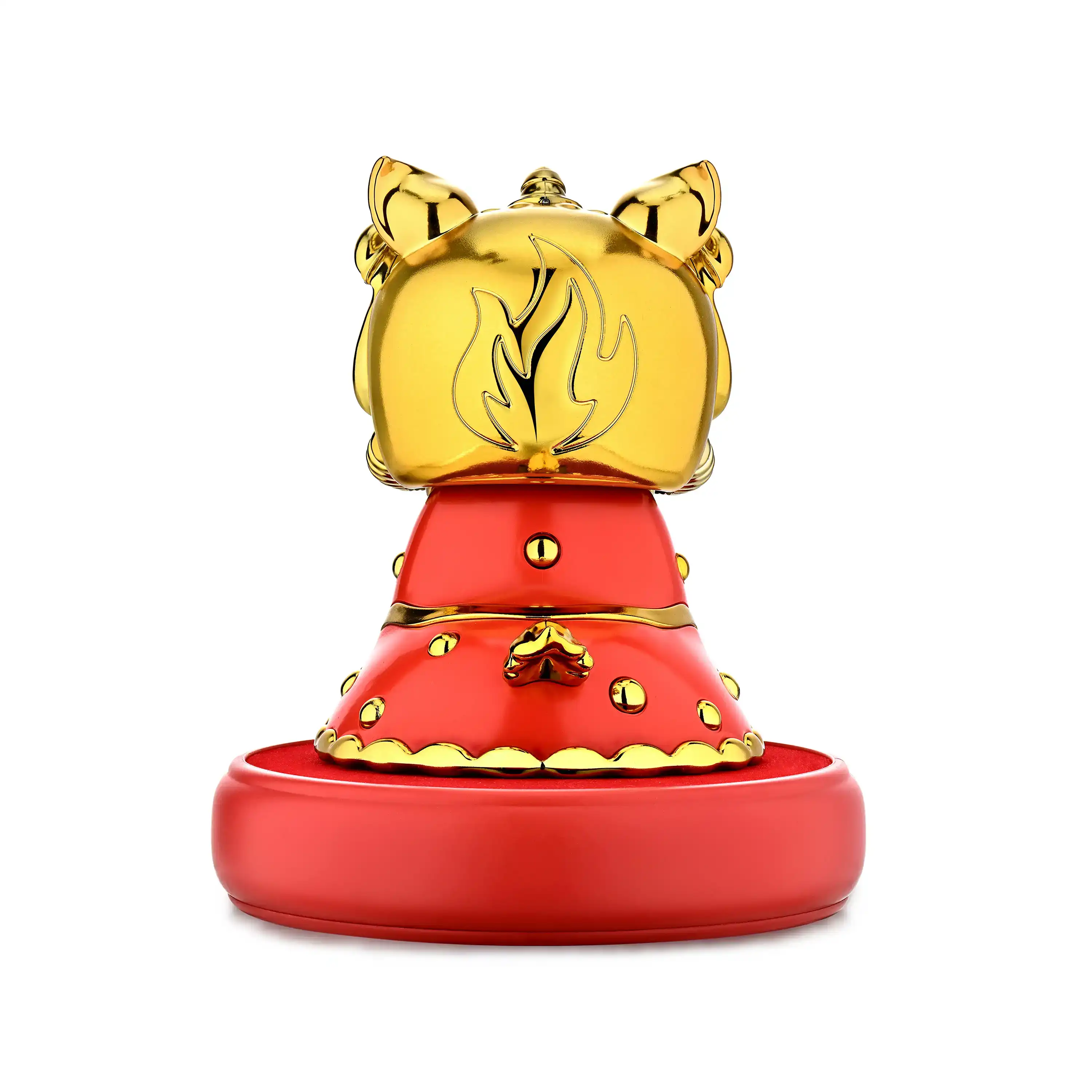 六福珠寶黃金工藝品 - “接福醒獅”999.9黃金工藝品