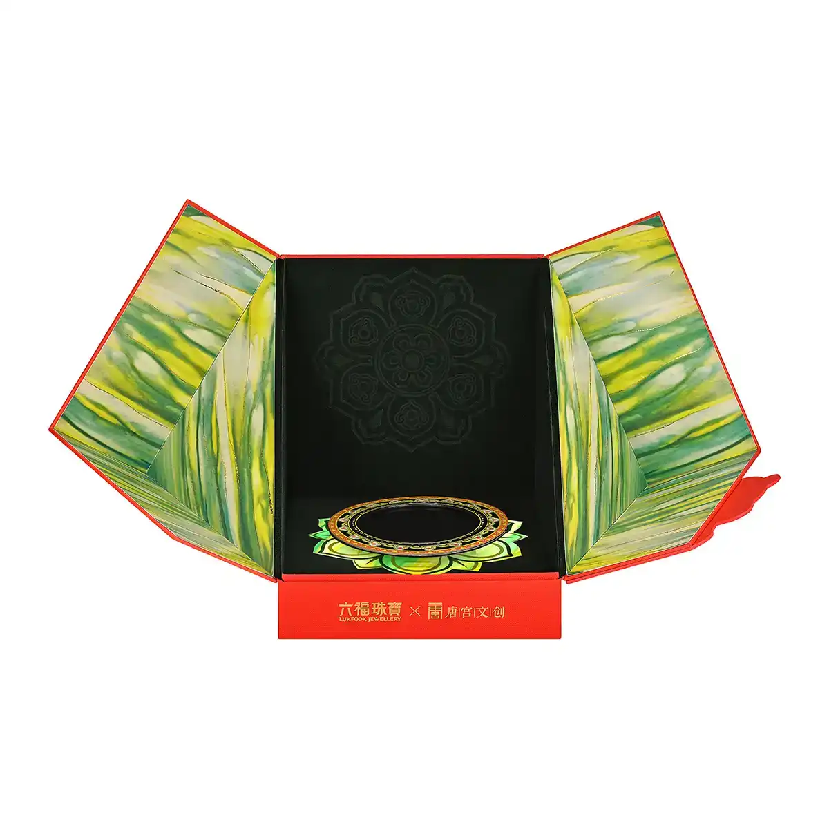 六福珠寶黃金工藝品 - “運轉墩墩馬”999.9黃金工藝品