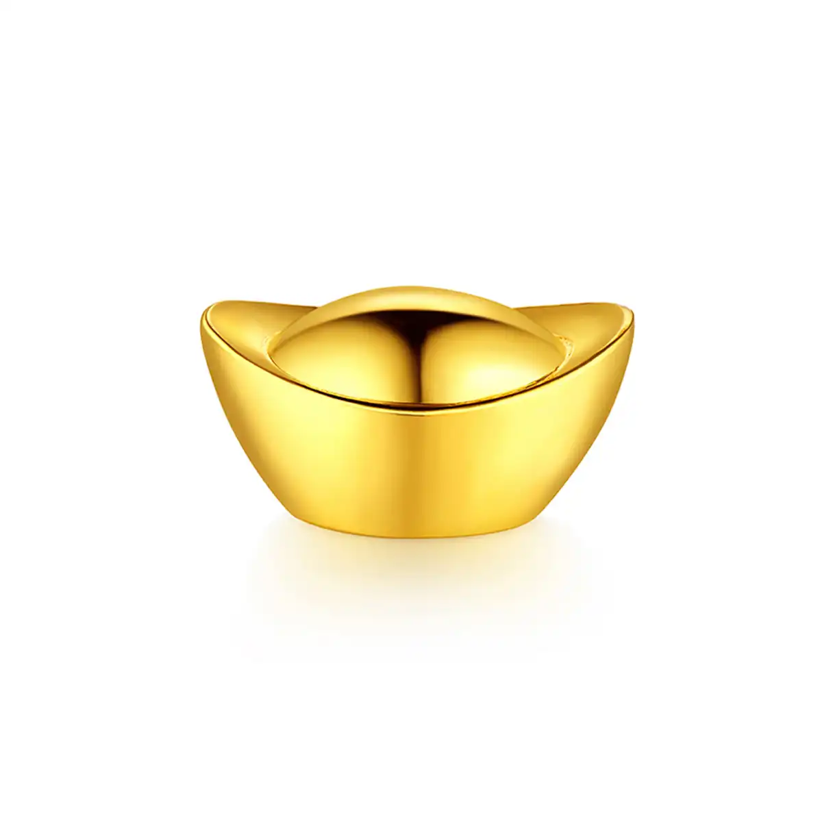 $t('六福珠寶')黃金金豆子 - "金元寶"999.9黃金金元寶(5克)–附送木塞玻璃瓶